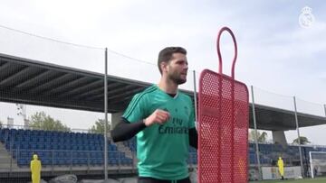 Real Madrid prepare for Bayern clash - without Nacho