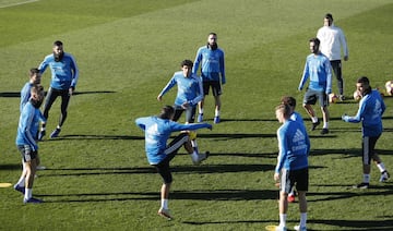 El Madrid prepara el partido contra el Villarreal