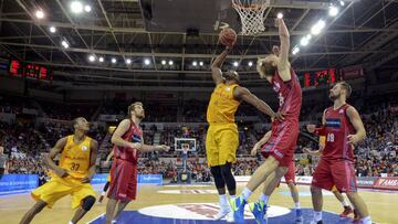 El pívot del FC Barcelona Joey Dorsey podría ser cortado por su bajo rendimiento.