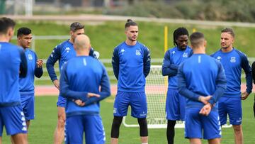 Los jugadores alfareros se conjuran para superar al Mirandés.