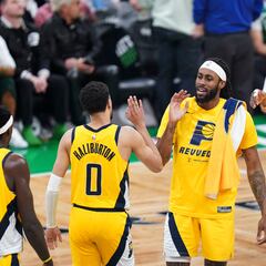 ¿Qué jugadores de los Indiana Pacers están lesionados para el partido 2 contra Boston?