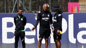 Atlético Nacional realizó su último entrenamiento previo al partido de ida de los octavos de final de la Copa Libertadores.