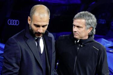 José Mourinho y Pep Guardiola fiscalizan las listas de Del Bosque