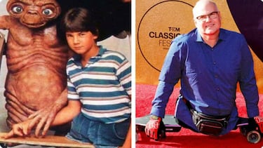 La historia de Matthew DeMeritt, el hombre sin piernas que iba dentro de E.T. el extraterrestre