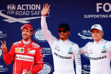 Chinese GP: Hamilton takes pole ahead of Vettel, Alonso 13th