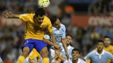 Busquets, durante el partido.