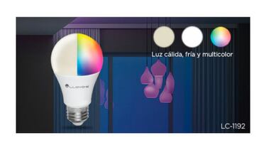 Este foco inteligente multicolor es top ventas y tiene un 34% de descuento por tiempo limitado