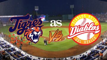 Diablos Rojos vs Tigres de Quintana Roo en vivo: LMB, Juego 3