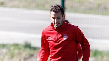 Stuani y Borja García, principales ausencias en el entrenamiento del Girona