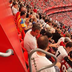 Braulio y Fran siguen de cerca a sus hijos en La Catedral