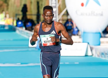 El atleta keniano Kibiwott Kandie