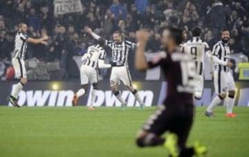 Juventus logró un agónico triunfo en el clásico sobre Torino.