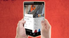 LG patenta su teléfono plegable y transparente