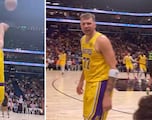 Fan calls Doncic ‘trash’... then he hits an insane three and explodes: “What’d you say motherf**ker?”