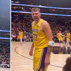 Fan calls Doncic ‘trash’... then he hits an insane three and explodes: “What’d you say motherf**ker?”