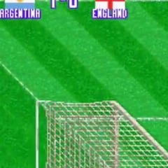 Recrean el Gol del Siglo de Maradona en videojuego de 16 bits