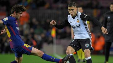 Andreas Pereira y Sergi Roberto.