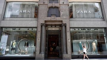 Imagen de uno de los establecimientos de la marca Zara, del grupo Inditex.