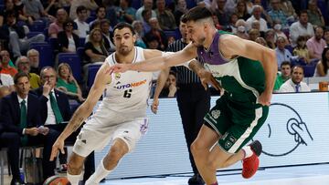 Real Madrid - Unicaja: resumen y resultado, ACB (102-90)