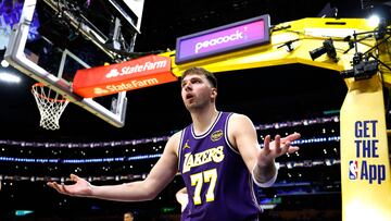 Doncic dropped 43 points and tied Michael Jordan with a 40-point double-double, but was unhappy with one aspect of Tuesday’s game.