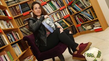 María Arranz lleva toda la vida compaginando los estudios con el fútbol.