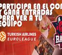 ¿Quieres asistir al partido Baskonia-Barcelona?