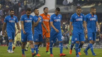 Cruz Azul durante el Clausura 2019.