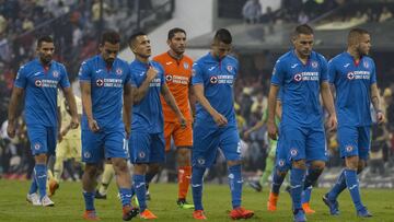 Cruz Azul durante el Clausura 2019.