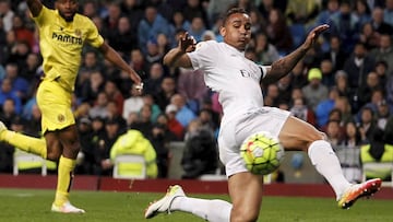 Danilo, ante el Villarreal.