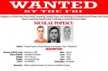 Los 10 hackers m¨¢s buscados por el FBI: cr¨ªmenes y recompensa
