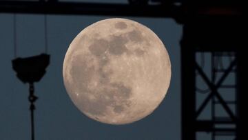 Superluna de las flores en directo: la luna de mayo hoy, en vivo