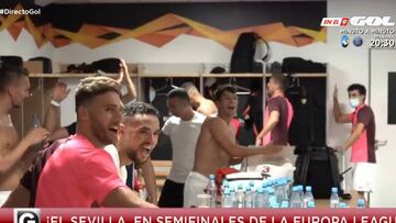 Jugadores del Sevilla revientan Twitter: Celebran su clasificación