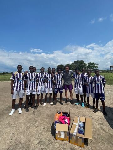 Benjamín, con más equipaciones.