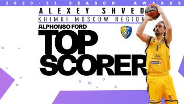 Alexey Shved, premio Alphonso Ford como m¨¢ximo anotador