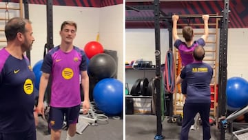 Lamine sube un vídeo a Instagram mofándose de Gavi