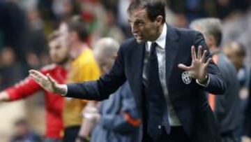 El entrenador de Juventus FC Massimiliano Allegri.