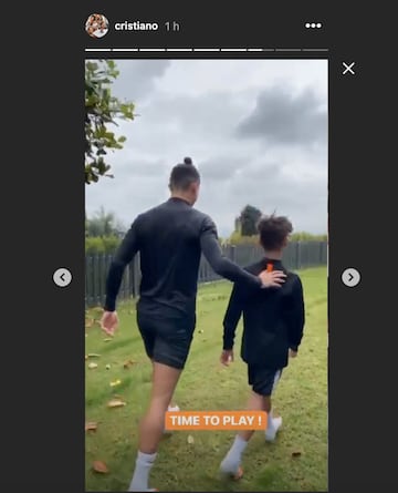 Cristiano y Georgina felicitan a su hijo mayor por sus 10 años... ¡y atentos al regalo!