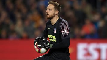 Oblak con el Atl&eacute;tico. 