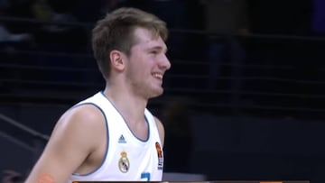 Doncic, desde su casa, lo mejor del Top-5 del Madrid en Euroliga