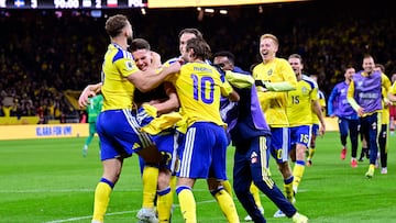 With the score level at 2-2 and heading to extra-time, Gyökeres popped up to hit a late winner for Sweden, who head to the World Cup.
