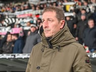 Partido entre el Burgos CF y el Eibar celebrado en el Estadio ‘El Plantío’.
Ramis, entrenador del Burgos
10-01-2026 - RICARDO ORDÓÑEZ