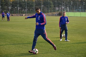 La Selección entrena en Corea del Sur