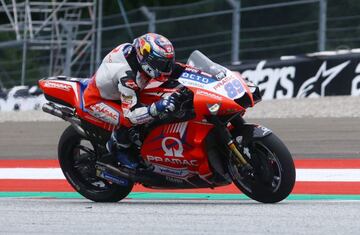 Jorge Martín durante la primera carrera de Austria.