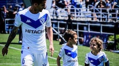 Gago y la visita de sus hijos a la cancha: "Mateo me dijo 'quiero que vuelvas a jugar'"