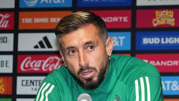 Héctor Herrera: “I want to enjoy my final years with Mexico”