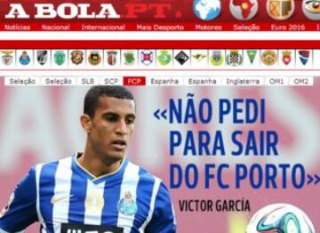 Portadas de la prensa extranjera