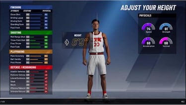 NBA 2K20: todas las novedades del editor de Mi Jugador