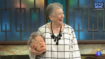 María Galiana, en ‘La Revuelta’: le regala ‘su cabeza’ a Broncano, y responde a las preguntas clásicas