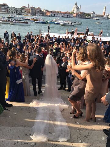 El delantero del Real Madrid Alvaro Morata contrajo matrimonio este s¨¢bado con la italiana Alice Campello en la iglesia del Redentor en la isla de La Giudecca, en Venecia, a la boda asistieron compa?eros suyos del equipo blanco como Isco Alarc¨®n o Nacho Fern¨¢ndez.