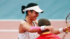 Anabel Medina firmó el punto decisivo ante Italia